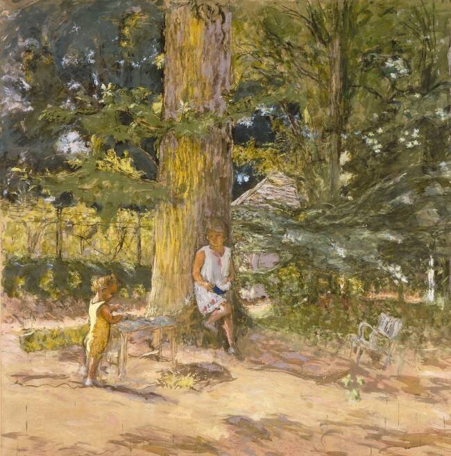Les enfants au jardin Edouard Vuillard