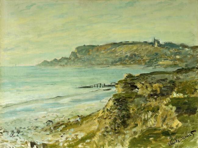 Les falaises de Sainte-Adresse Claude Monet