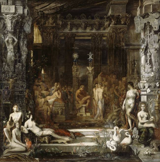 Les Filles de Thespius Gustave Moreau