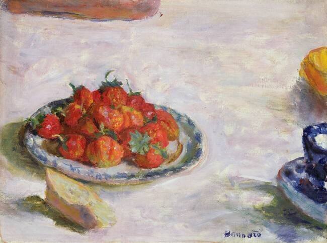 Les fraises Pierre Bonnard