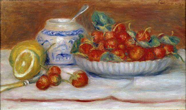 Les fraises Auguste Renoir
