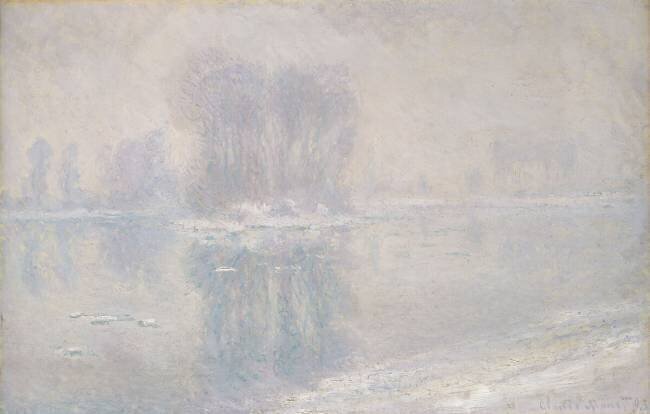 Les glaces flottantes Claude Monet