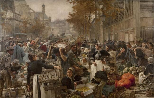 Les Halles Léon Lhermitte