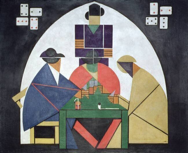 Les Joueurs de Carte Theo van Doesburg