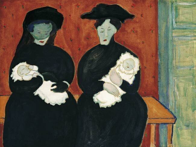 Les jumeaux Marianne Werefkin