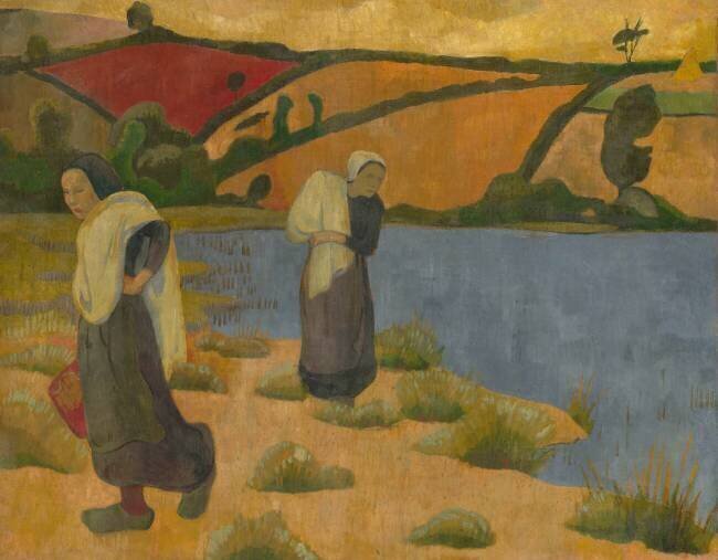Les laveuses à la Laïta, près du Pouldu Paul Serusier