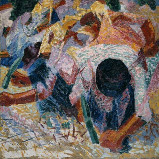 Les pavés de rue Umberto Boccioni