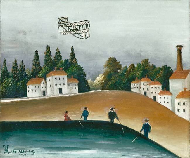 Les Pêcheurs à la ligne Henri Rousseau