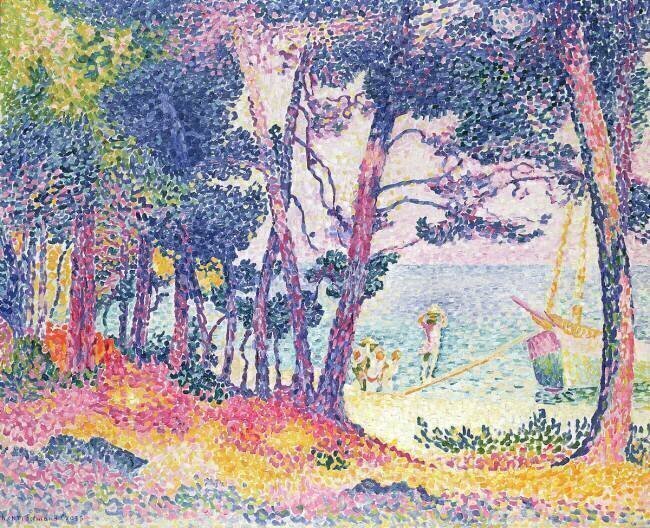 Les pins Henri-Edmond Cross