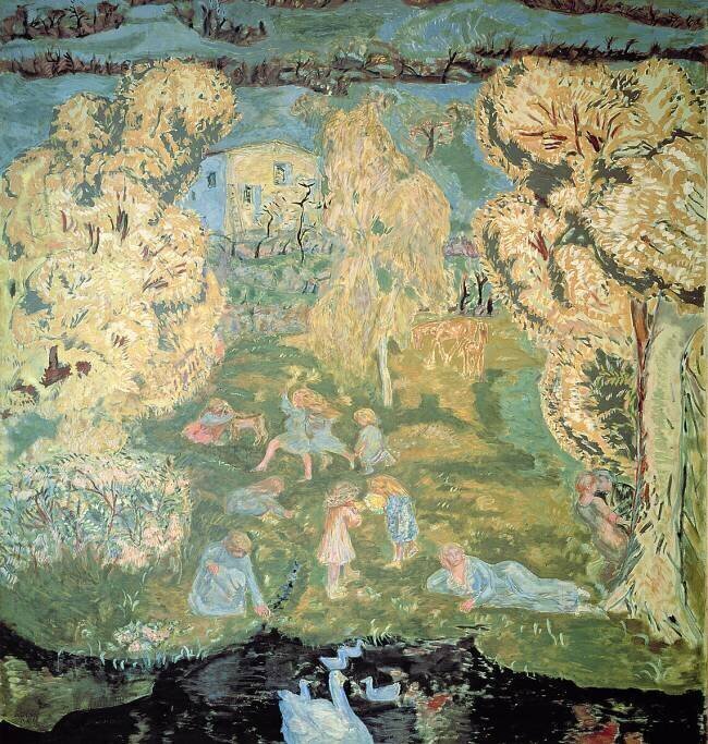 Les premiers jours du printemps à la campagne Pierre Bonnard