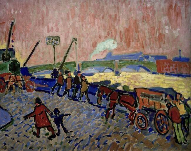 Les quais de la Tamise André Derain