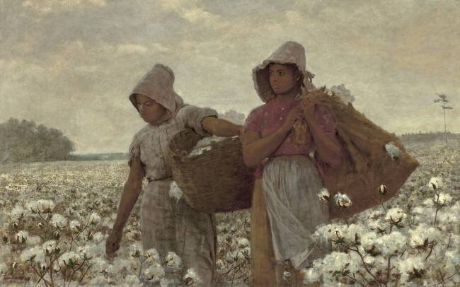 Les Ramasseuses de Coton Winslow Homer