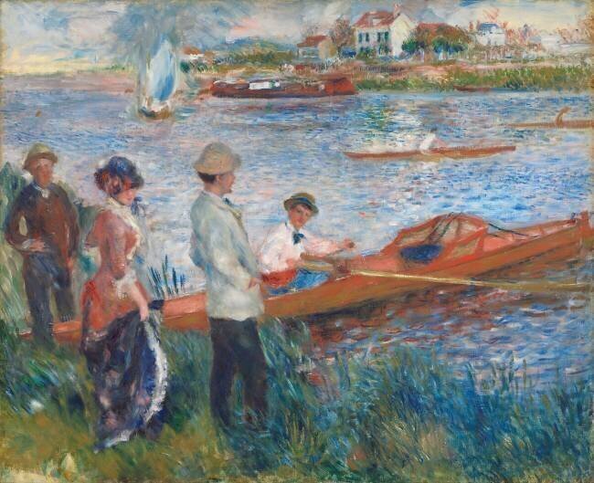 Les rameurs à Chatou Auguste Renoir