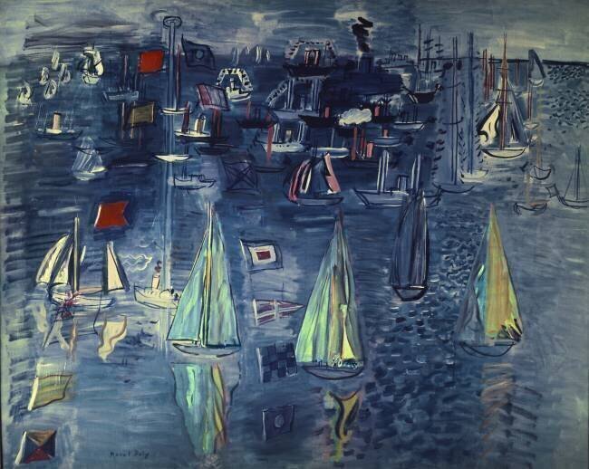 Les Régates à Cowes Raoul Dufy