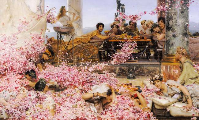 Les roses de Héliogabale Lawrence Alma-Tadema