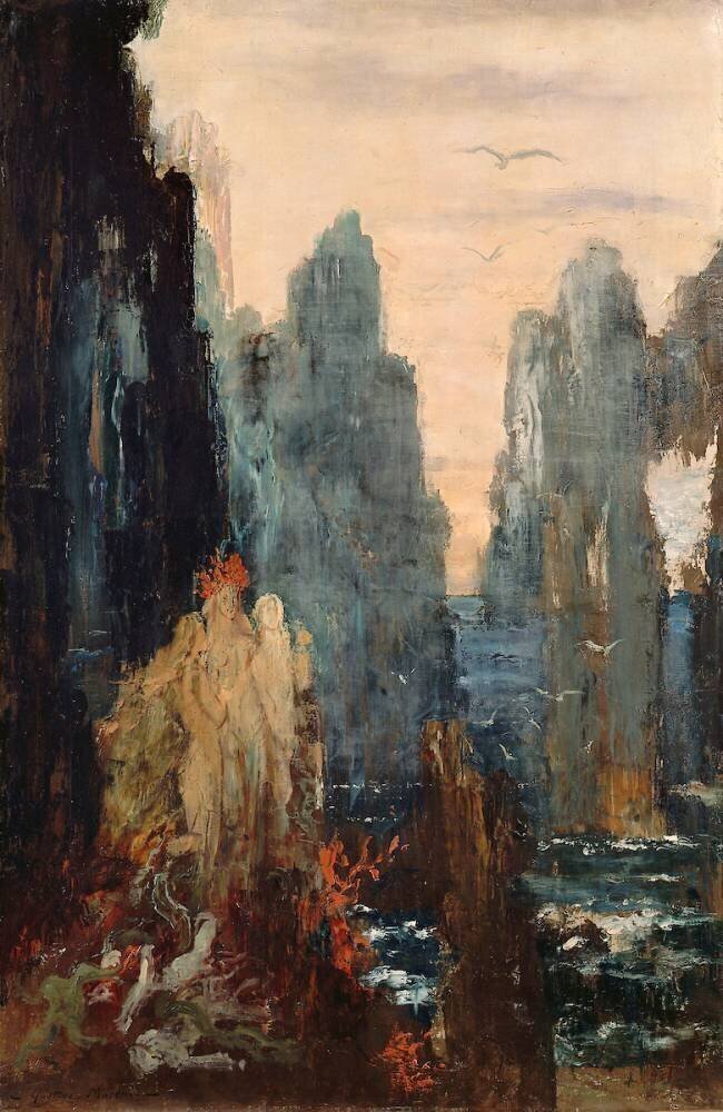 Les Sirènes Gustave Moreau