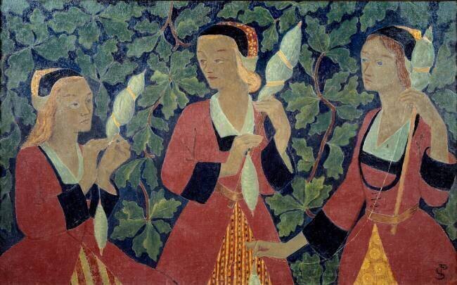 Les trois fileuses Paul Serusier