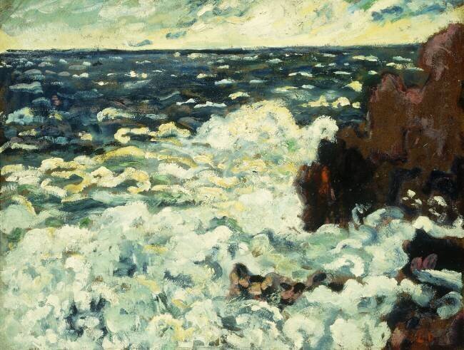 Les Vagues Louis Valtat