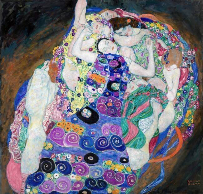 Les vierges Gustav Klimt