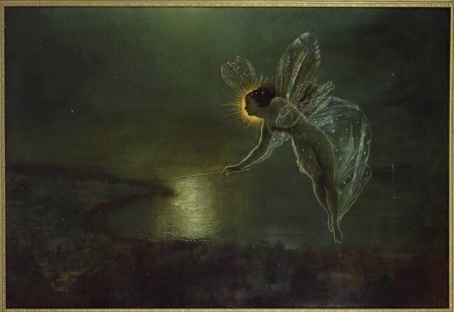 L'esprit de la nuit John Atkinson Grimshaw