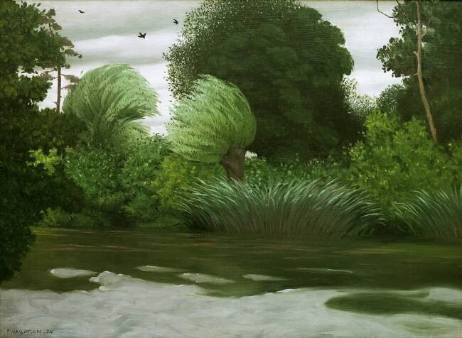 L'Eure à Pacy-sur-Eure Félix Vallotton