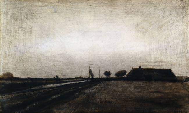 lever du soleil Vincent van Gogh