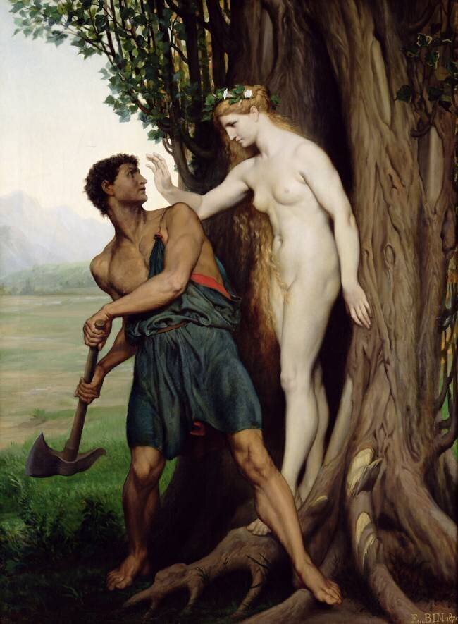 L'Hamadryade Emile Bin