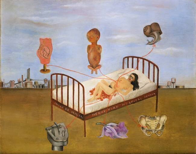 L’hôpital Henry Ford ou le lit volant Frida Kahlo