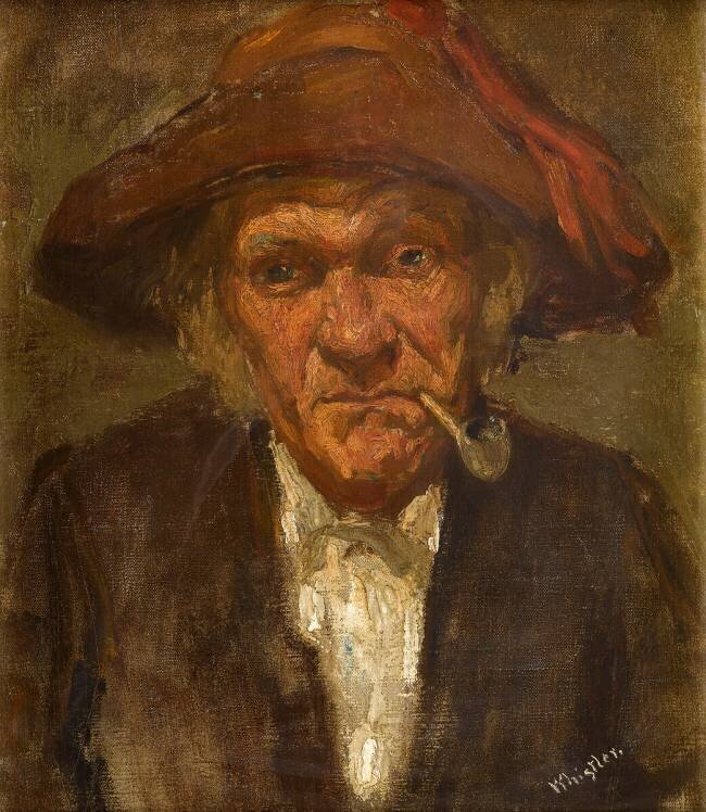 L'homme à la pipe James Abbott McNeill Whistler