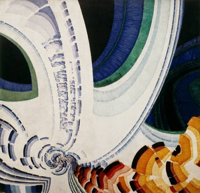 Lignes animées, 1920 Frantisek Kupka