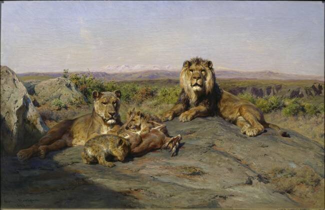 Lions Rosa Bonheur