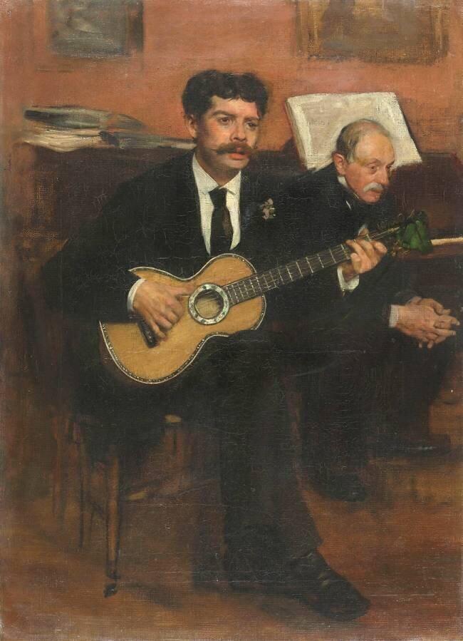 Lorenzo Pagans et Auguste De Gas Edgar Degas