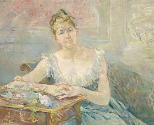 Louise Riesener (1860-1944),fille du peintre Léon Riesener Berthe Morisot