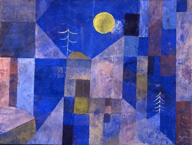 Lune brillante, 1919 Paul Klee
