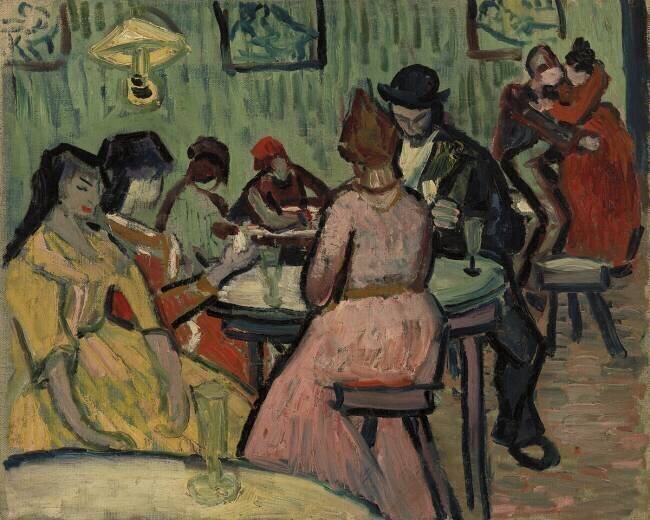 Lupanar : Scène de bordel Vincent van Gogh