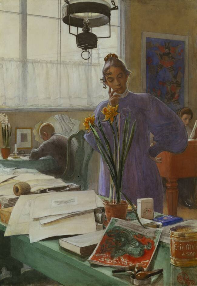Ma femme Carl Larsson
