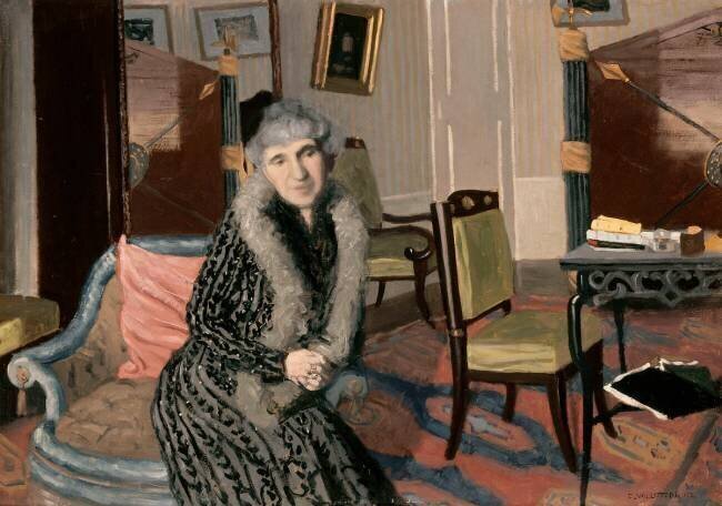 Madame Alexandre Bernheim, née Henriette Adler, femme du marchand de tableaux Félix Vallotton