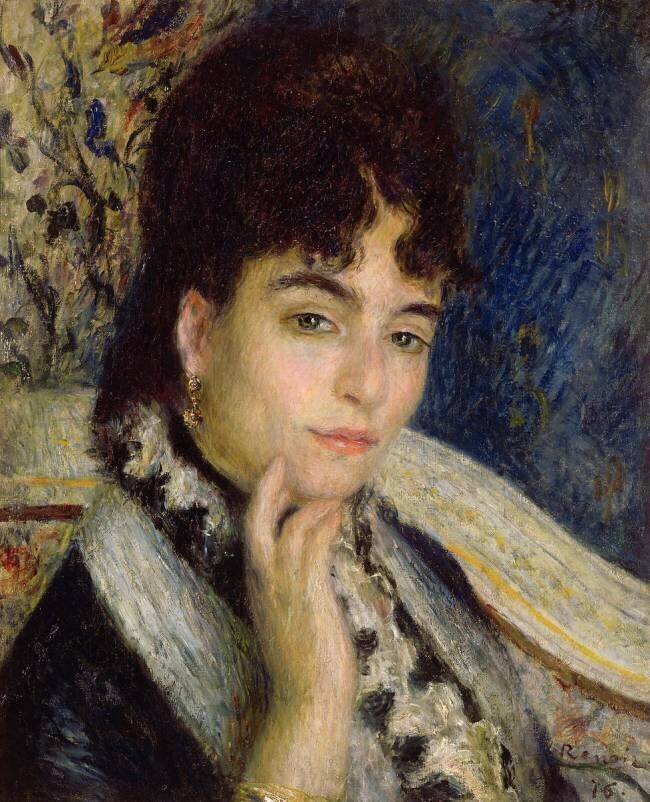 Madame Alphonse Daudet Auguste Renoir