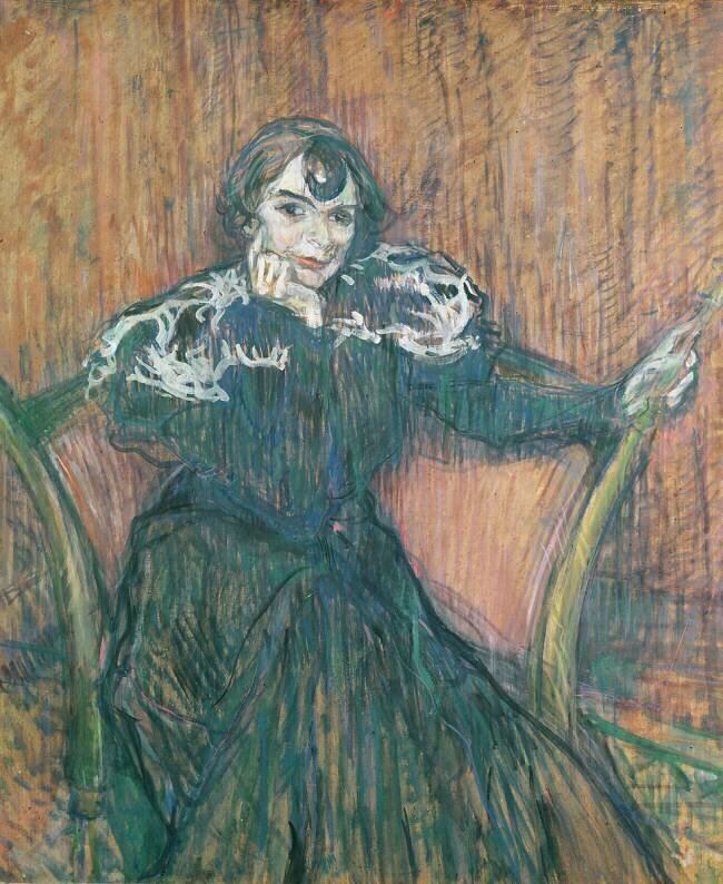 Madame Berthe Bady Henri de Toulouse-Lautrec
