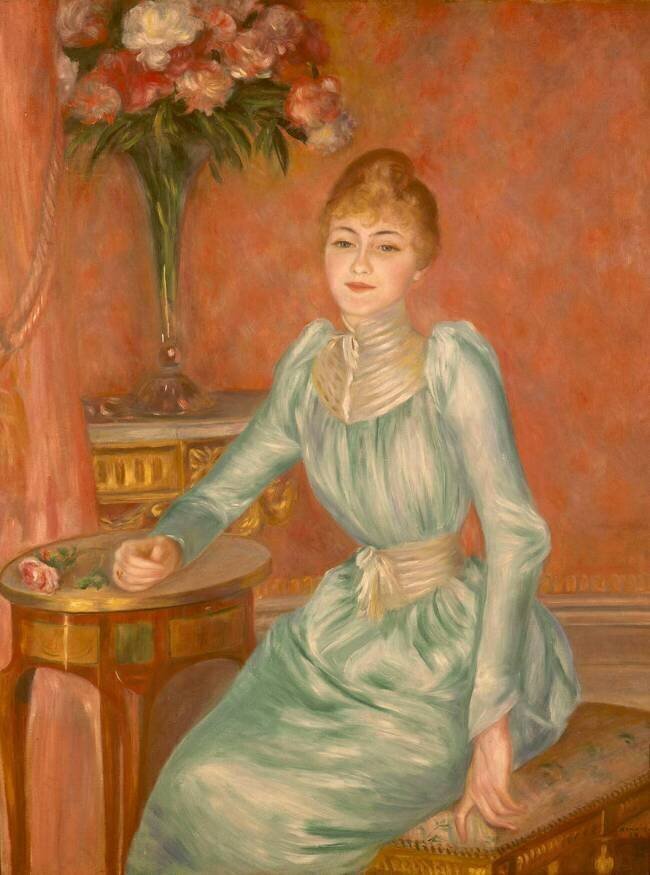 Madame de Bonnières (1854-1906) Auguste Renoir