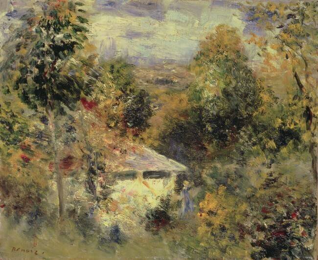 Maison dans les bois Auguste Renoir