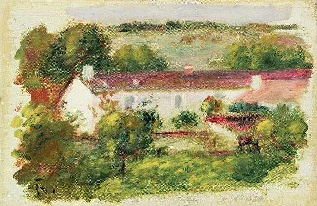 Maison à Essoyes Auguste Renoir