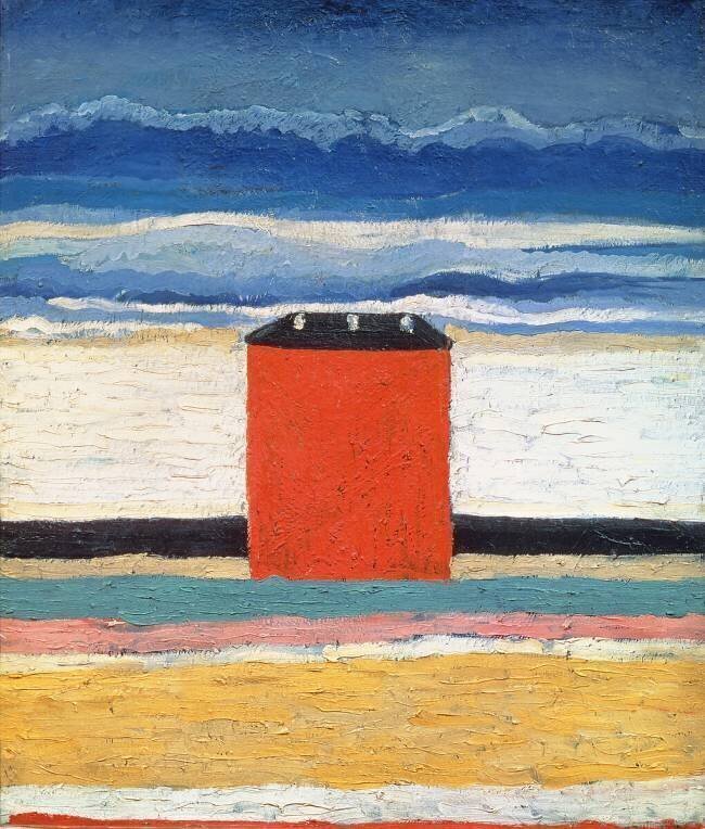 Maison rouge Kazimir Malevitch
