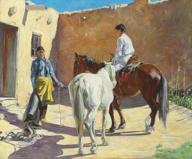 Making Ready Walter Ufer