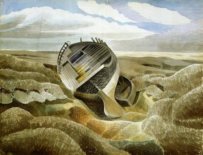Marais salants Eric Ravilious