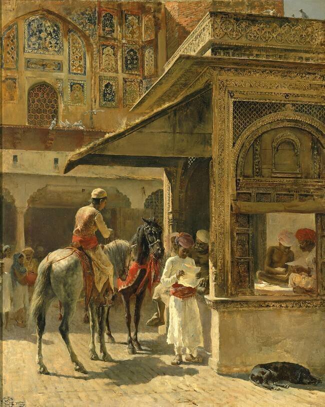 Marchands Hindou  Edwin Lord Weeks
