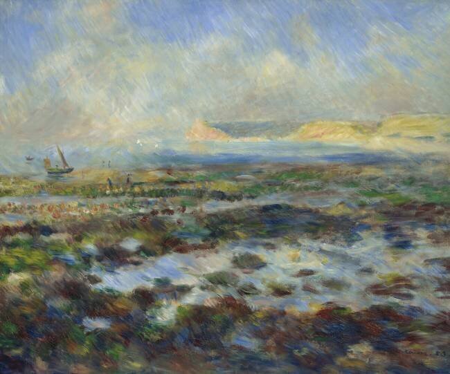 Marée basse Auguste Renoir