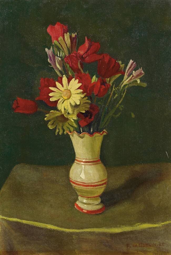 Marguerites jaunes Félix Vallotton