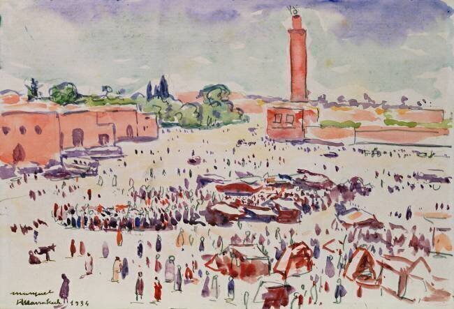 Marrakech Albert Marquet