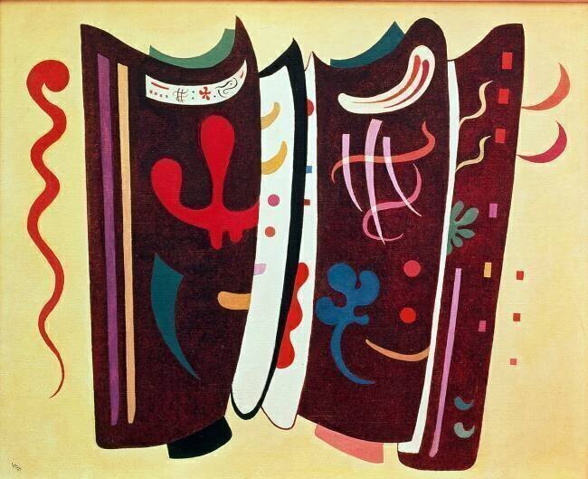 Marron avec supplément Wassily Kandinsky
